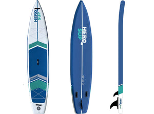 Hero SUP 12'6" Dynamo Touring Inflatable Stand-Up Paddle Board