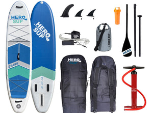 Hero SUP Spark 10'5" All-Around Inflatable Stand-Up Paddle Board